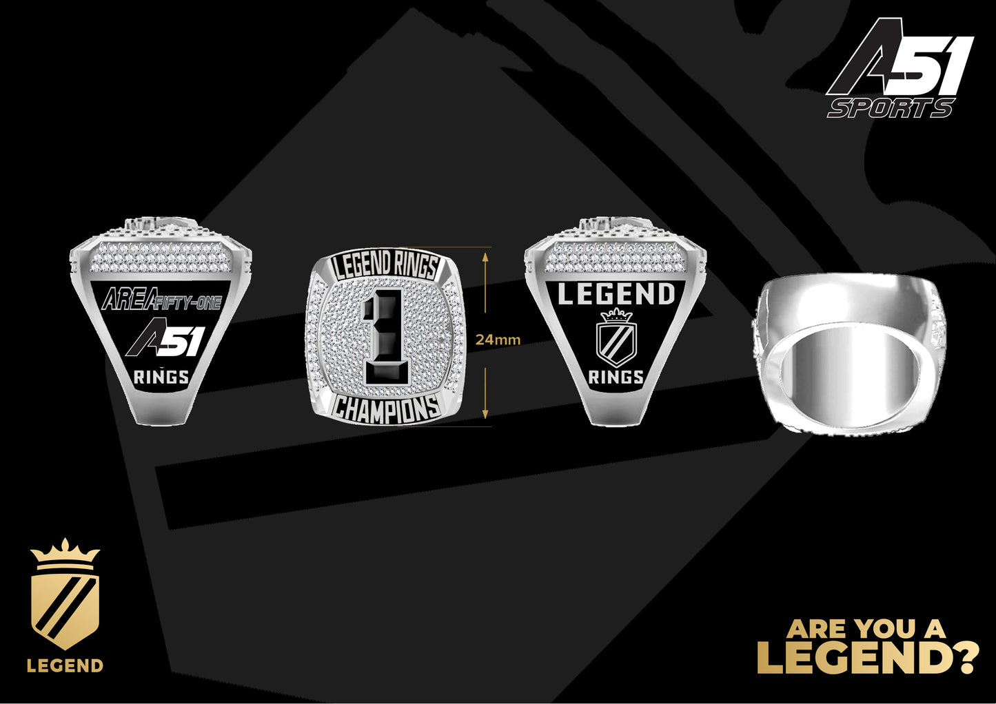 Area 51 League Champions Ring